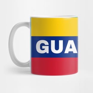 Guayana City in Venezuelan Flag Colors Mug